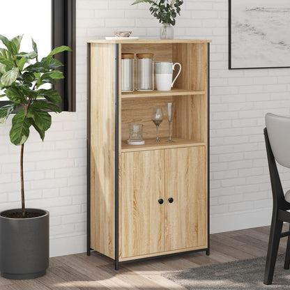 Highboard Sonoma Oak 62x36x121,5 cm Engineered Wood