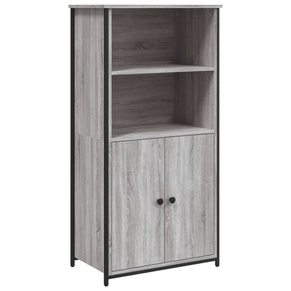 Highboard Grey Sonoma 62x36x121,5 cm Engineered Wood