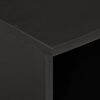 Bedside Cabinet Black 40x33x46 cm Solid Wood Mango