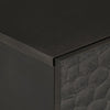 Bedside Cabinet Black 50x33x60 cm Solid Wood Mango