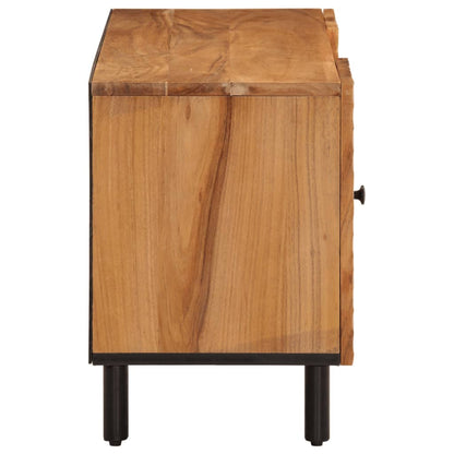 TV Cabinet 105x33x46 cm Solid Wood Acacia