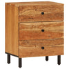 Bedside Cabinet 50x33x60 cm Solid Wood Acacia