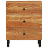 Bedside Cabinet 50x33x60 cm Solid Wood Acacia