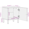 Bedside Cabinet 40x33x46 cm Solid Wood Mango