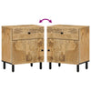Bedside Cabinet 50x33x60 cm Solid Wood Mango