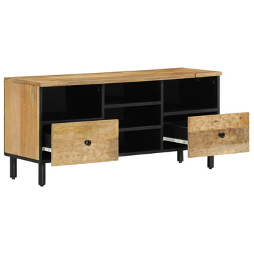 TV Cabinet 100x33x46 cm Solid Wood Mango