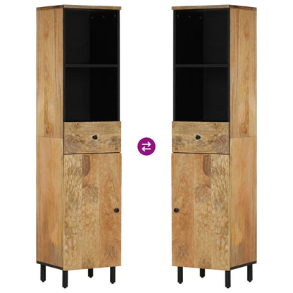 Bathroom Cabinet 38x33x160 cm Solid Wood Mango