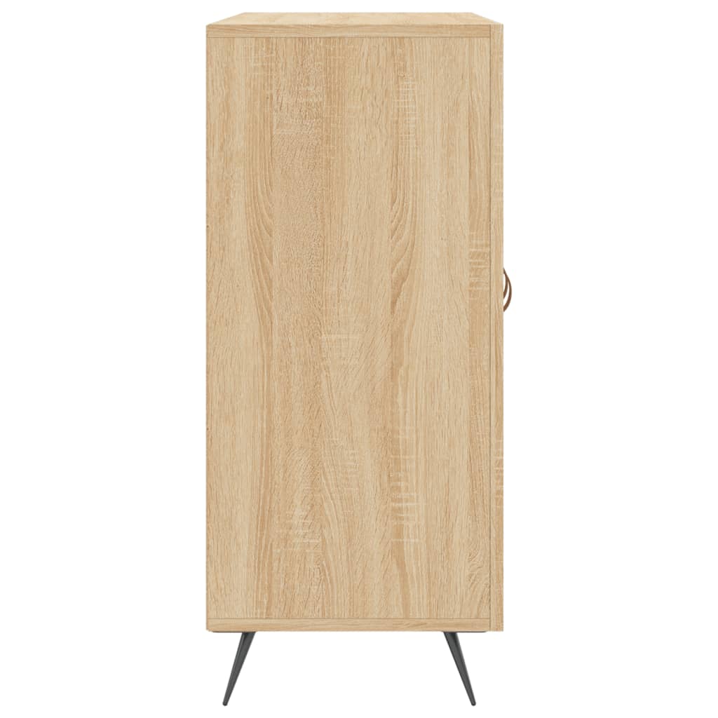 Sideboard Sonoma Oak 90x34x80 cm Engineered Wood