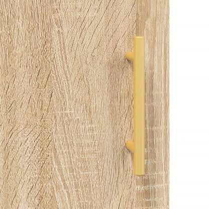 Sideboard Sonoma Oak 90x34x80 cm Engineered Wood