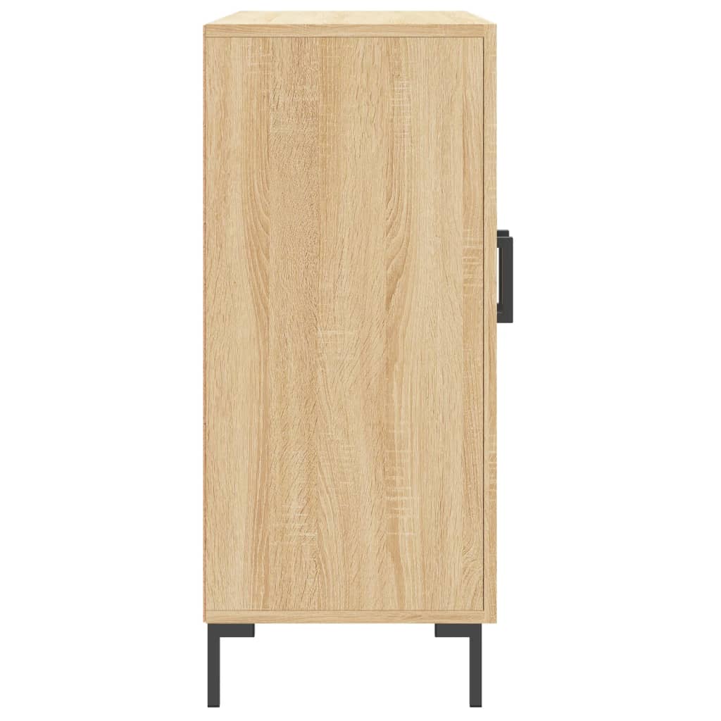 Sideboard Sonoma Oak 90x34x80 cm Engineered Wood