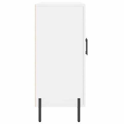 Sideboard White 90x34x80 cm Engineered Wood