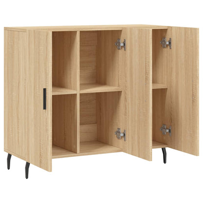 Sideboard Sonoma Oak 90x34x80 cm Engineered Wood