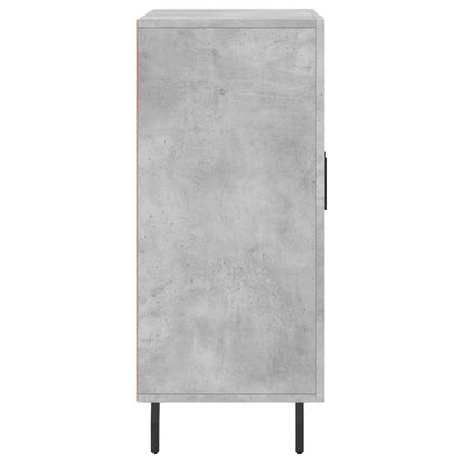 Sideboard Concrete Grey 90x34x80 cm Engineered Wood