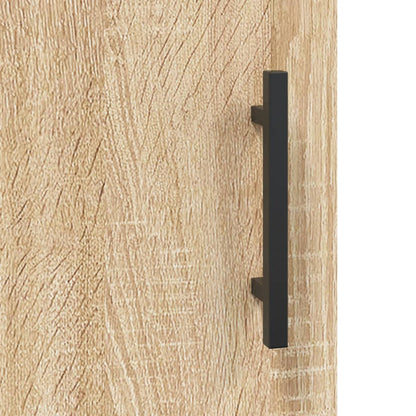 Sideboard Sonoma Oak 90x34x80 cm Engineered Wood
