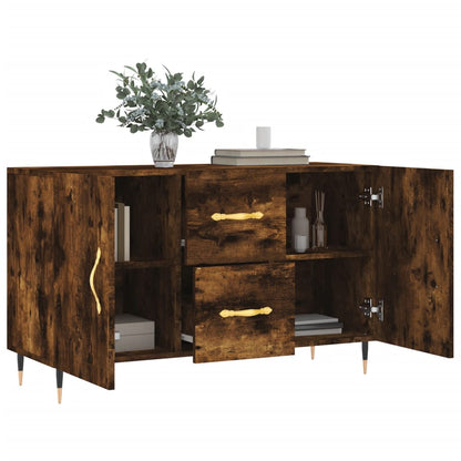 Sideboard | Smoked Oak | Engineered Wood and Metal | Medium | Storage