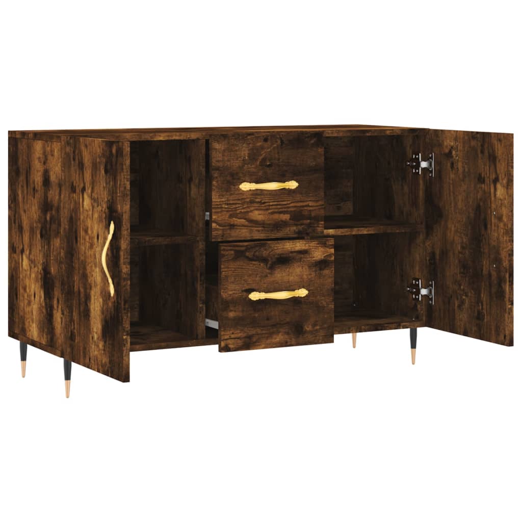 Sideboard | Smoked Oak | Engineered Wood and Metal | Medium | Storage