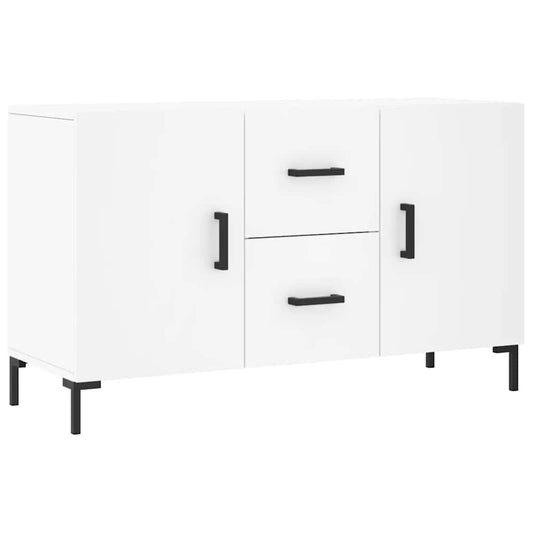 Sideboard White 100x36x60 cm Engineered Wood