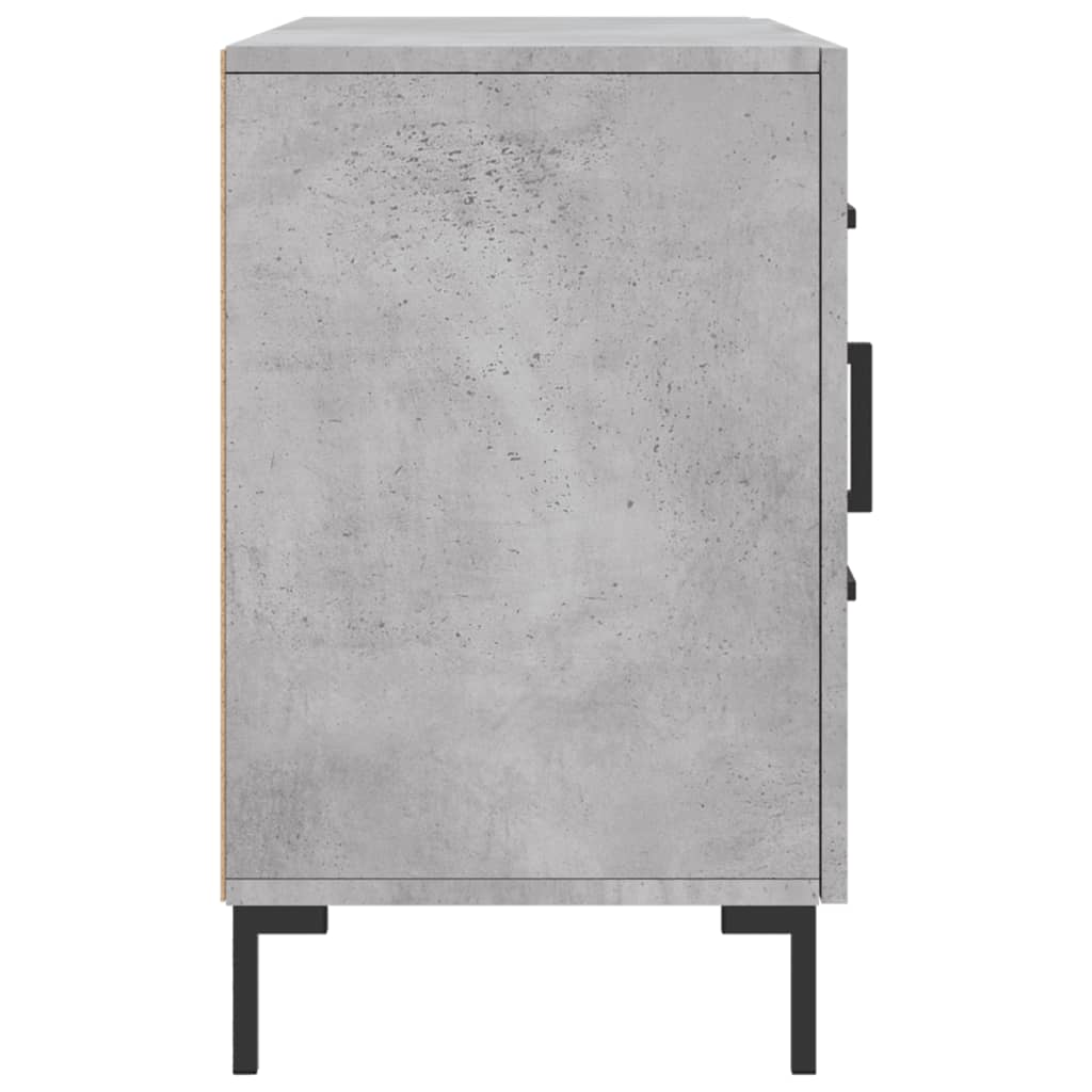 Sideboard Concrete Grey 100x36x60 cm Engineered Wood