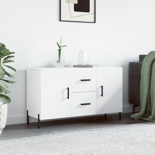 Sideboard White 100x36x60 cm Engineered Wood