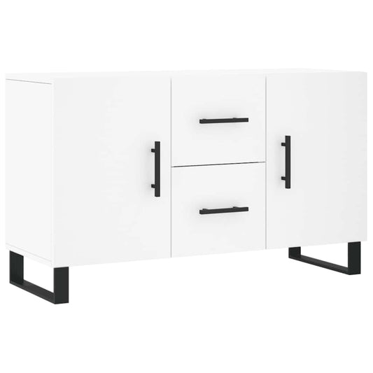 Sideboard White 100x36x60 cm Engineered Wood