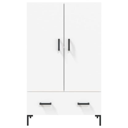 Highboard White 69.5x31x115 cm Engineered Wood