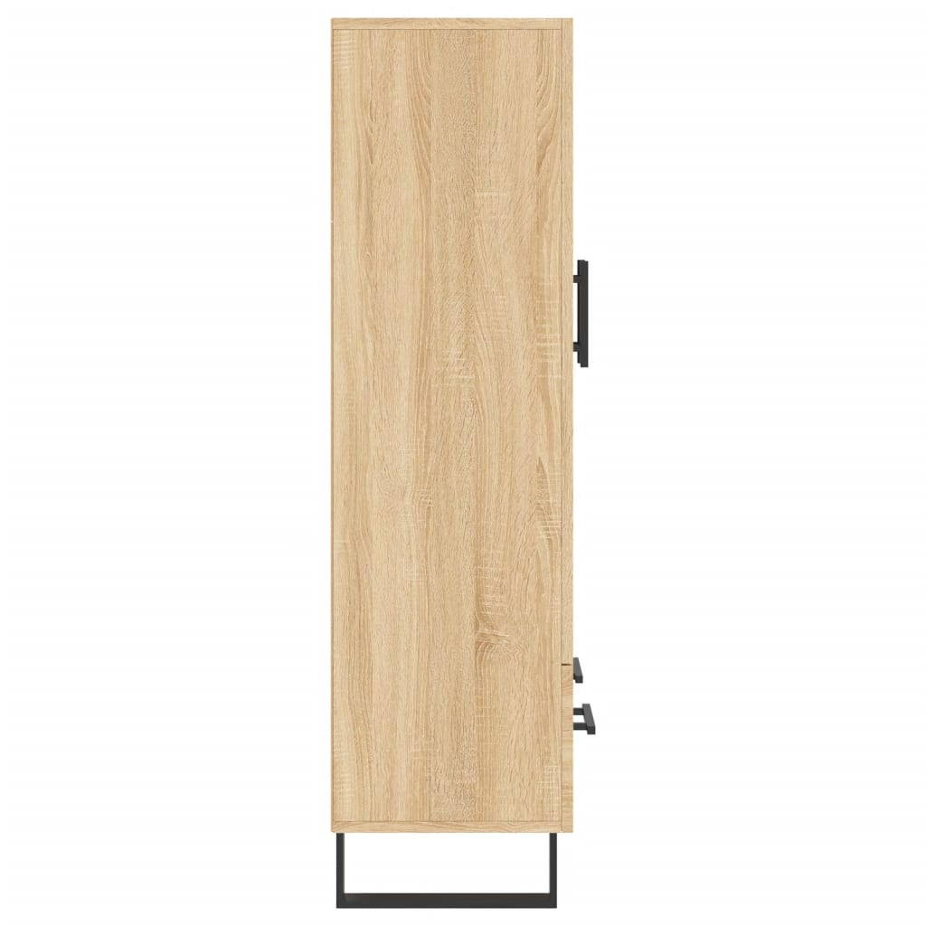 Highboard Sonoma Oak 69.5x31x115 cm Engineered Wood