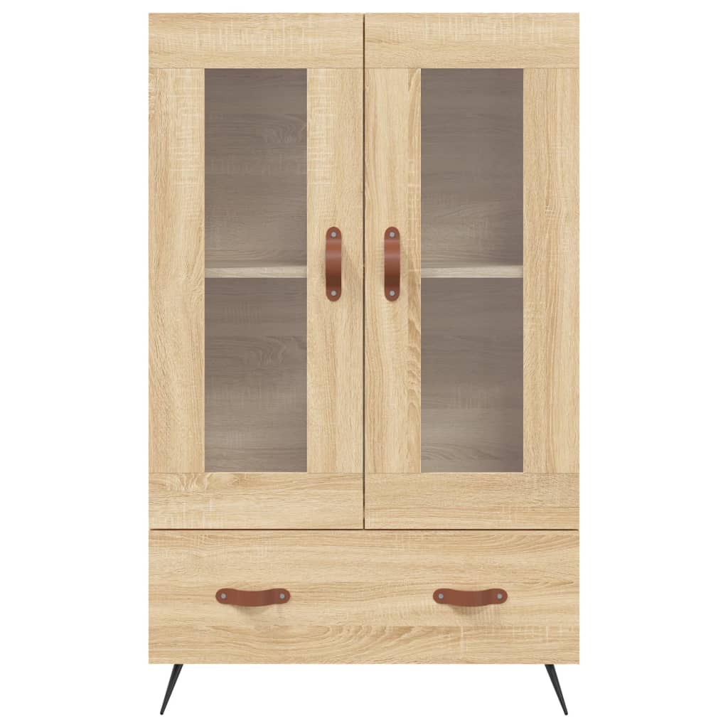 Highboard Sonoma Oak 69.5x31x115 cm Engineered Wood