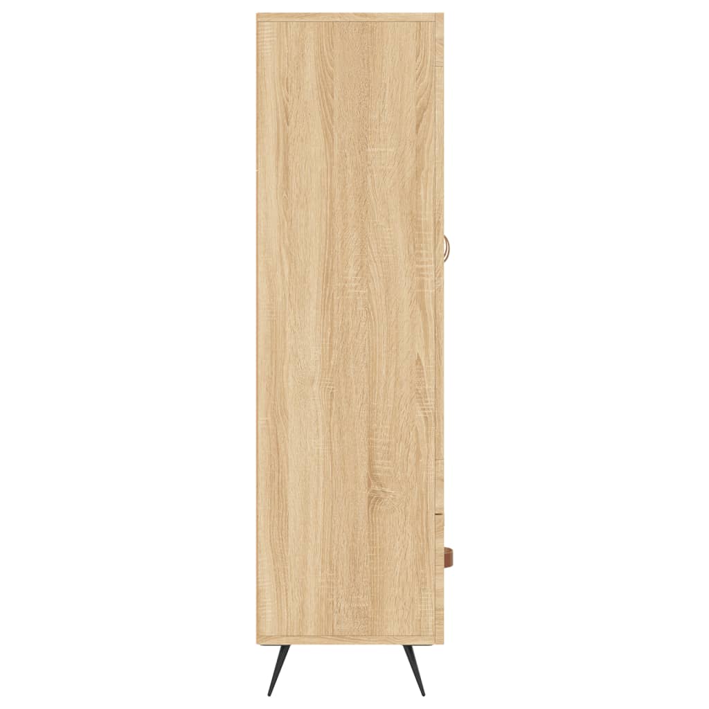 Highboard Sonoma Oak 69.5x31x115 cm Engineered Wood