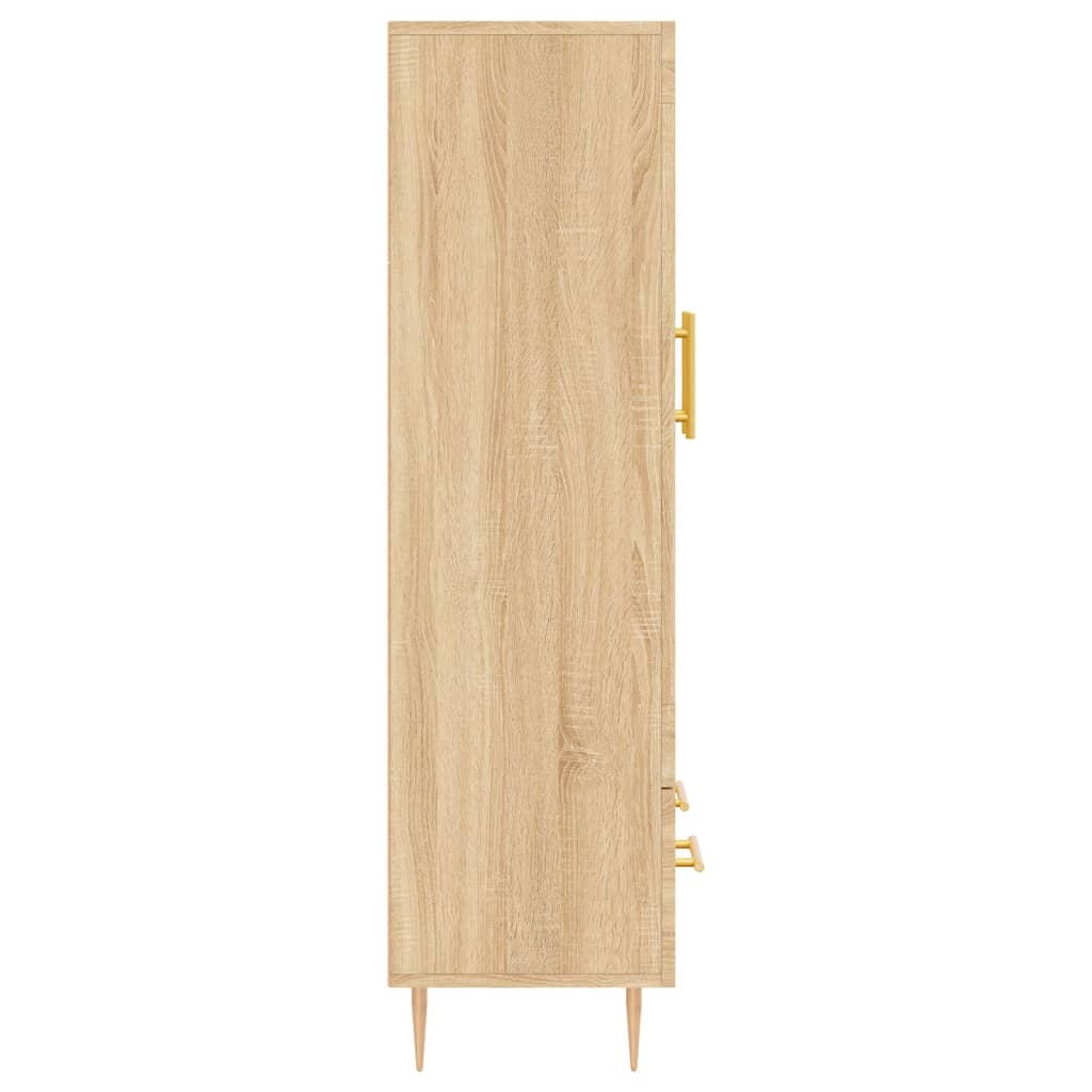 Highboard Sonoma Oak 69.5x31x115 cm Engineered Wood