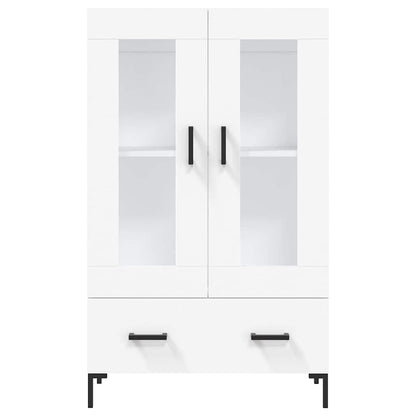 Highboard White 69.5x31x115 cm Engineered Wood