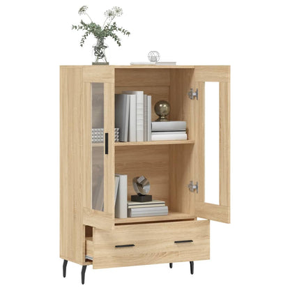 Highboard Sonoma Oak 69.5x31x115 cm Engineered Wood