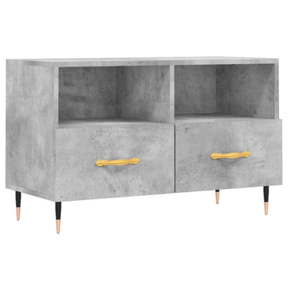 TV Cabinet | Concrete Grey | Engineered wood, Iron | Medium | TV Cabinet