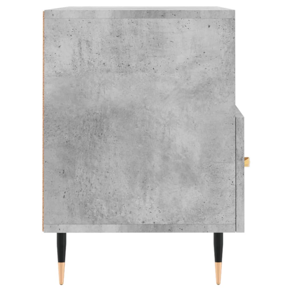 TV Cabinet | Concrete Grey | Engineered wood, Iron | Medium | TV Cabinet