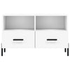 TV Cabinet White 80x36x50 cm Engineered Wood