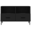 TV Cabinet Black 80x36x50 cm Engineered Wood