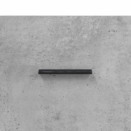 TV Cabinet Concrete Grey 80x36x50 cm Engineered Wood