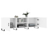 TV Cabinet White 150x30x50 cm Engineered Wood
