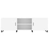 TV Cabinet White 150x30x50 cm Engineered Wood