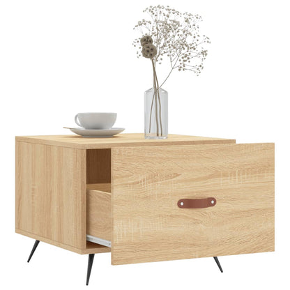 Coffee Tables 2 pcs Sonoma Oak 50x50x40 cm Engineered Wood
