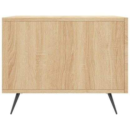 Coffee Tables 2 pcs Sonoma Oak 50x50x40 cm Engineered Wood