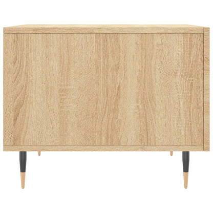Coffee Tables 2 pcs Sonoma Oak 50x50x40 cm Engineered Wood