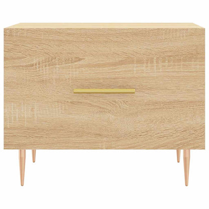 Coffee Tables 2 pcs Sonoma Oak 50x50x40 cm Engineered Wood