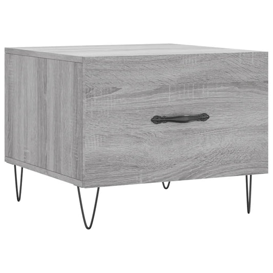 Coffee Table Grey Sonoma 50x50x40 cm Engineered Wood