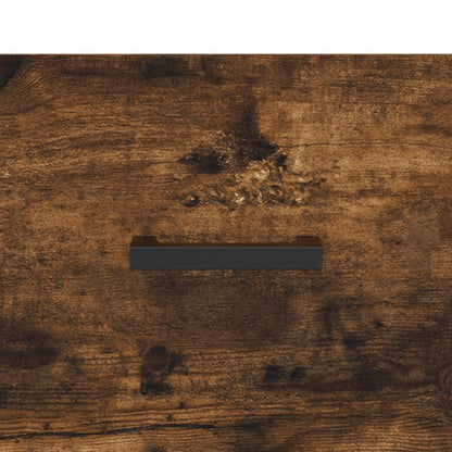 Coffee Tables 2 pcs Smoked Oak 50x50x40 cm Engineered Wood