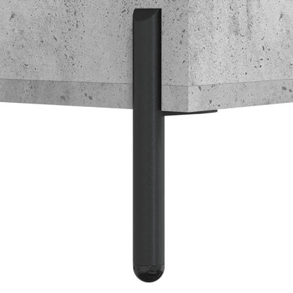 Coffee Tables 2 pcs Concrete Grey 50x50x40 cm Engineered Wood
