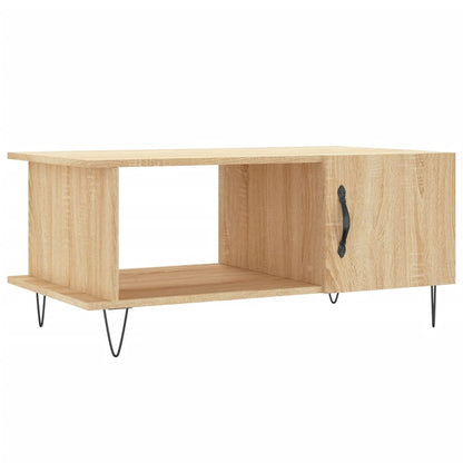 Coffee Table Sonoma Oak 90x50x40 cm Engineered Wood