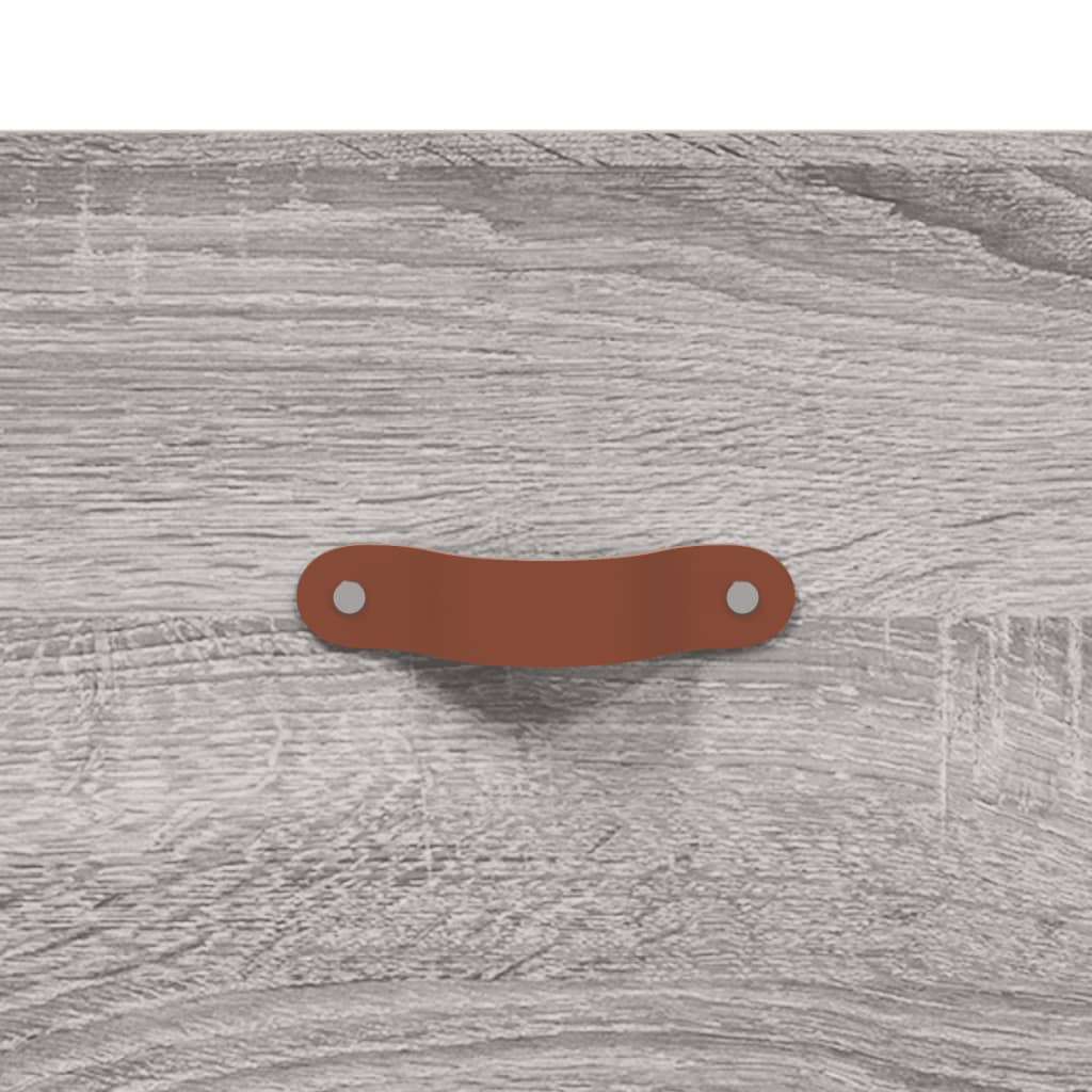Shoe Cabinet Grey Sonoma 30x35x105 cm Engineered Wood