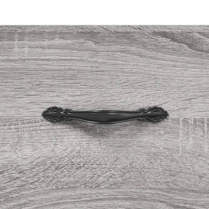 Shoe Cabinet Grey Sonoma 30x35x105 cm Engineered Wood