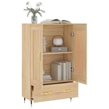 Highboard Sonoma Oak 69.5x31x115 cm Engineered Wood