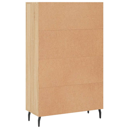 Highboard Sonoma Oak 69.5x31x115 cm Engineered Wood